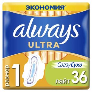 Прокладки Always Ultra Light №36