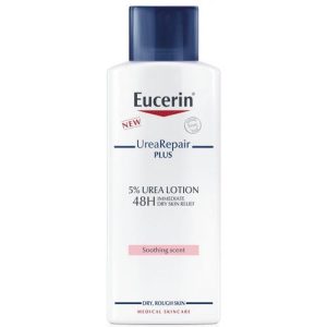 Лосьон Eucerin UreaRepair Plus 5% увлажняющий для сухой кожи тела с нежным парфюмом 250 мл