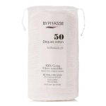 Диски ватные Byphasse (Бифас) овальные для снятия макияжа 50 шт