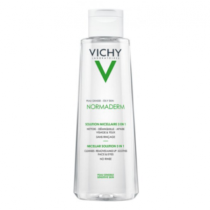 Мицелляриный раствор Vichy (Виши) Normaderm очищающий для проблемной чувствительной кожи лица 3в1 200 мл