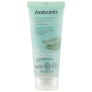 Гель-эксфолиант Babaria (Бабария) для лица из Алоэ 100 мл
