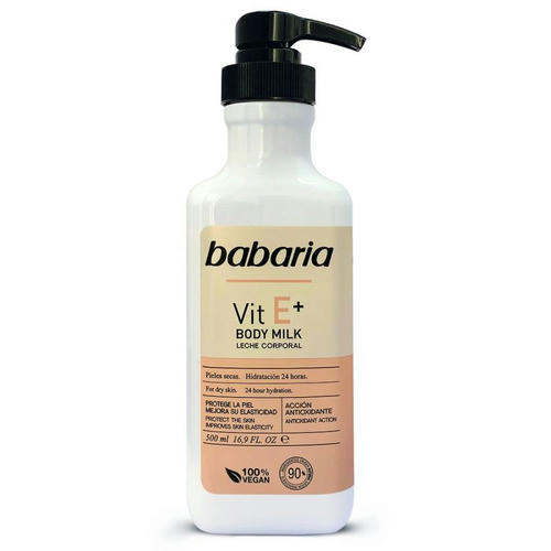 Молочко Babaria (Бабария) для тела с витамином Е 500 мл