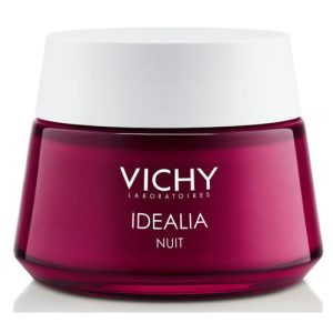 Гель-бальзам Vichy Idealia ночной восстанавливающий для лица 50 мл