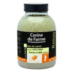 Соль морская Corine De Farme (Корин Де Фарм) для ванн Мед и молоко 1,3 кг