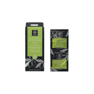 Скраб Apivita Express Beauty интенсивный отшелушивающий с оливой 2х8 мл