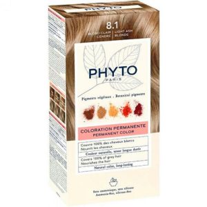 Крем-краска Phyto Фитоколор тон № 8.1 (светло-русый пепельный)