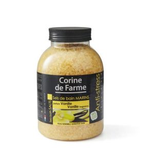 Соль морская Corine De Farme (Корин Де Фарм) для ванн Ваниль 1,3 кг