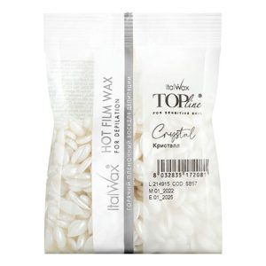 Italwax, Воск для депиляции в гранулах Top Formula Crystal, 100 г