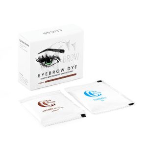 Lucas' Cosmetics, Краска для бровей CC Brow 1+1, коричневая