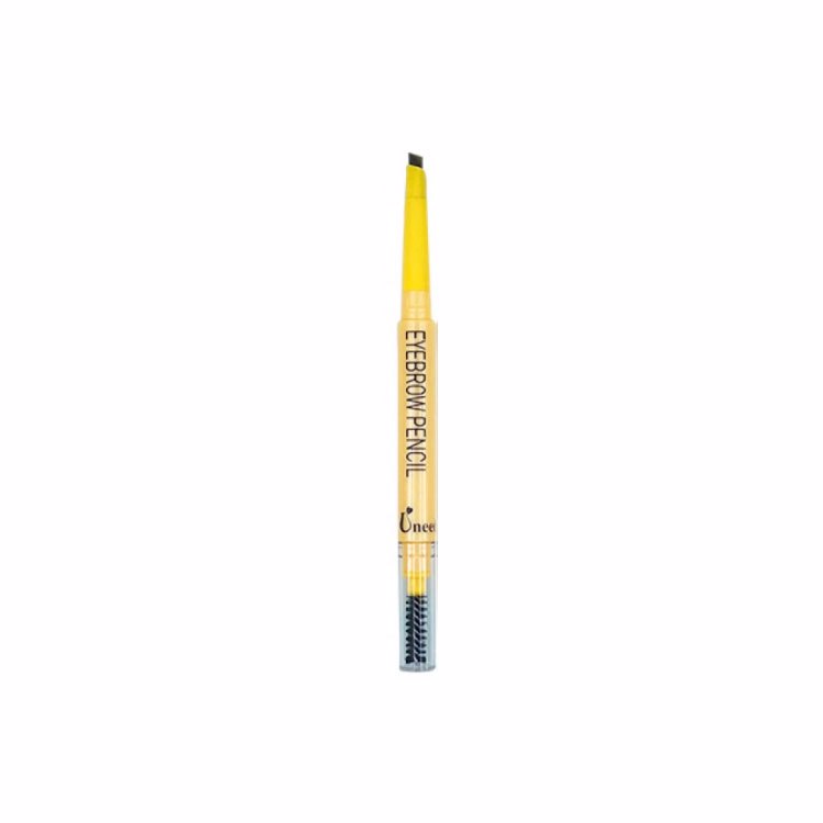 UNEEDCOLOR EYEBROWN PENCIL #02 BROWN (1pcs), Автоматический карандаш для бровей #02 Коричневый (1шт)