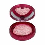 UNEEDCOLOR AURA MARBLE BLUSHER #03 PINK TIARA (1pcs), Румяна с шиммером #03 Розовая тиара (1шт)