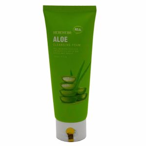 HEBEHEBA ALOE CLEANSING FOAM (120ml), Пенка очищающая с экстрактом алоэ (120мл)