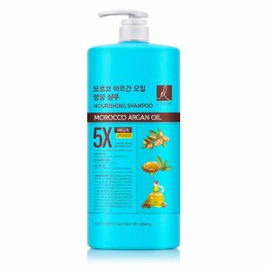 ELASTINE MOROCCO ARGAN 5X NOURISHING SHAMPOO (1350ml), Питательный шампунь с аргановым маслом (1350мл)