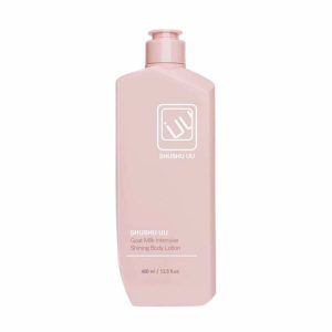 SHUSHU UU GOAT MILK INTENSIVE SHINING BODY LOTION (400ml), Интенсивный сияющий лосьон для тела с козьим молоком (400мл)