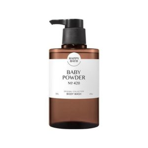 HAPPY BATH ORIGINAL COLLECTION BODY WASH BABY POWDER №420 (500gr), Оригинальная коллекция гель для душа с ароматом детской присыпки (500гр)