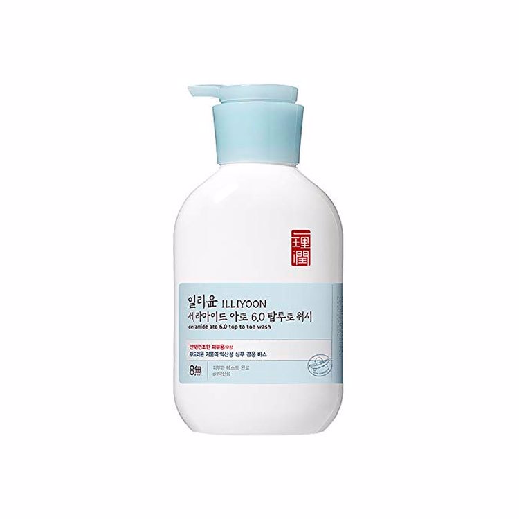 ILLIYOON CERAMIDE ATO 6.0 TOP TO TOE WASH (500ml), Универсальное средство для очищения кожи с керамидами (500мл)