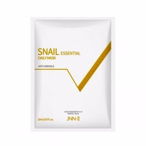 JNN-II SNAIL ESSENTIAL DAILY MASK PACK (20ml*10ea), Ежедневный увлажняющий  набор масок с муцином улитки (20мл*10шт)