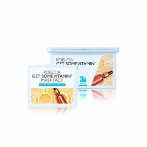 KOELCIA GET SOME VITAMIN C MASK PACK (30ea), Набор тканевых масок с витамином С (30шт)