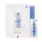 IBIZA SPA DOUBLE WHITENING EFFECT HYALURONIC ACID MASK SHEET (10pcs*30ml), Тканевая маска с гиалуроновой кислотой с двойным отбеливающим эффектом (10шт*30мл)