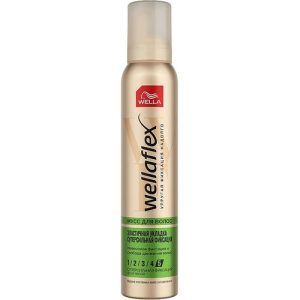 Wella Wellaflex Мусс для волос "Эластичная укладка" суперсильная фиксация