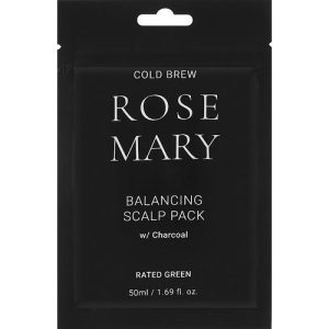 Rated Green Cold Brew Rosemary Balancing Scalp Pack, Восстанавливающая маска для кожи головы с соком розмарина
