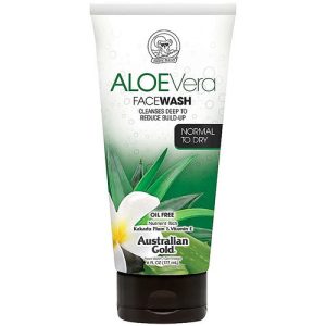Australian Gold Aloe Vera Face Wash, Средство для умывания для нормальной и сухой кожи "Алоэ вера"