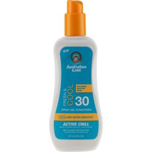 Australian Gold Sunscreen Spf 30 X-Treme Sport Spray Gel Active, Солнцезащитный спрей