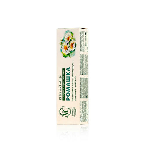 Питательный крем Невская Косметика для лица для сухой и нормальной кожи " Ромашка " 38г — изображение 3