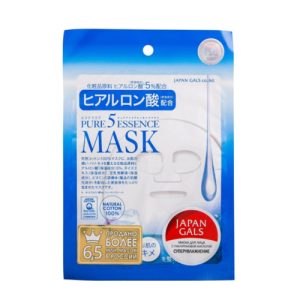 Japan Gals Набор масок с гиалуроновой кислотой - Masks with hyaluronic acid, 1 шт