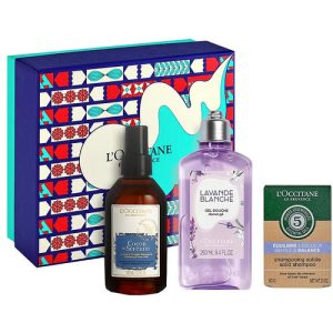 Набор (sh/gel/250ml + shm/60g + pillow/mist/100ml) - L'Occitane