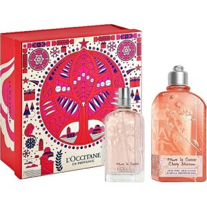 Набор (edt/75ml + sh/gel/250ml) - L'Occitane Cherry Blossom