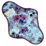 Soft Moon Ultra Comfort Maxi, Многоразовая ежедневная прокладка с хлопком, фуксия с цветами