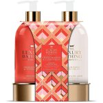 Набор, Grace Cole The Luxury Bathing Orange Blossom & Tonka Bean Set (h/wash/300ml + h/cr/300ml)