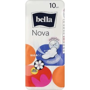 Bella, Гигиенические прокладки Nova Deo Fresh, 10 шт