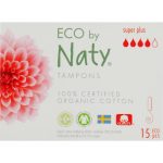 Naty, Тампоны "Super Plus", 15 шт
