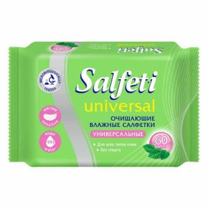 Салфетки влажные Salfeti универсальный 60 шт