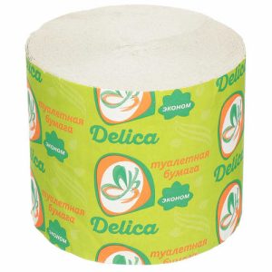 Туалетная бумага Delika Эконом 1 слой 36 м
