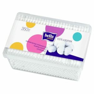 Ватные палочки 350 шт коробка Bella