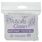 Ватные палочки 200 шт п/э Softi Clean