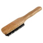 Щетка для одежды прямоугольной формы с маленькой ручкой, 22x4.7x1.5см