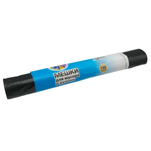 Мешки для мусора в рулоне "Идеал" 180л, 10шт, 88х110см, 50 мкм