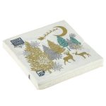 Салфетки 20л, Bouquet Home Collection Classic, 3хсл., "Золотой месяц"