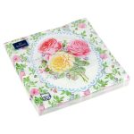 Салфетки Art Bouquet 33*33, 3хсл, 20л. "Розовый сад"