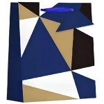 Пакет бумажный Стильная геометрия 26х32см