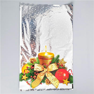 Пакет для конфет Свеча 25х40см