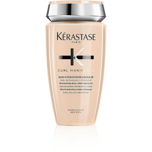 Кремовый увлажняющий шампунь-ванна для кучерявых волос всех типов, Kerastase Curl Manifesto Bain Hydratation Douceur, 250ml