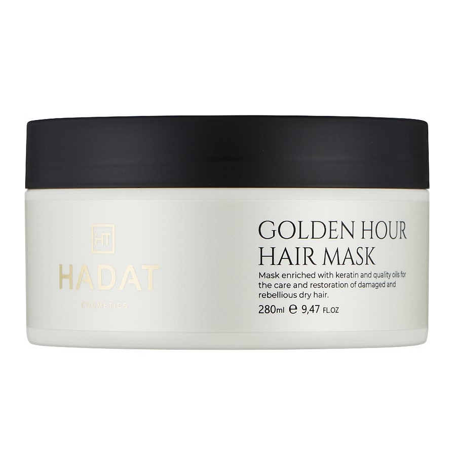 Интенсивная восстанавливающая маска, Hadat Cosmetics Golden Hour Hair Mask