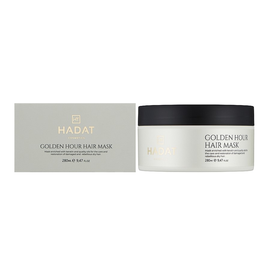 Интенсивная восстанавливающая маска, Hadat Cosmetics Golden Hour Hair Mask — изображение 2