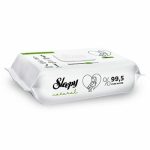 Влажные детские салфетки Sleepy Natural, 90 шт.