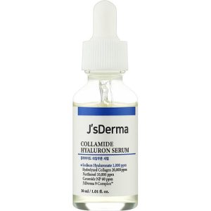 J'sDerma Collamide Hyaluron Serum, Сыворотка для комплексного увлажнения с керамидами и коллагеном